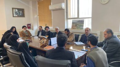 جلسه شورای اقامه نماز مدیریت آموزش و پرورش شهرستان نطنز اصفهان