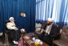 دیدار مدیر ستاد اقامه نماز با نماینده ولی فقیه در استان مرکزی