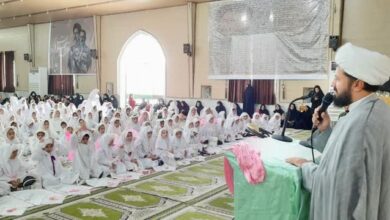 مراسم جشن تکلیف دختران نو مکلف شهرستان زهک برگزار شد