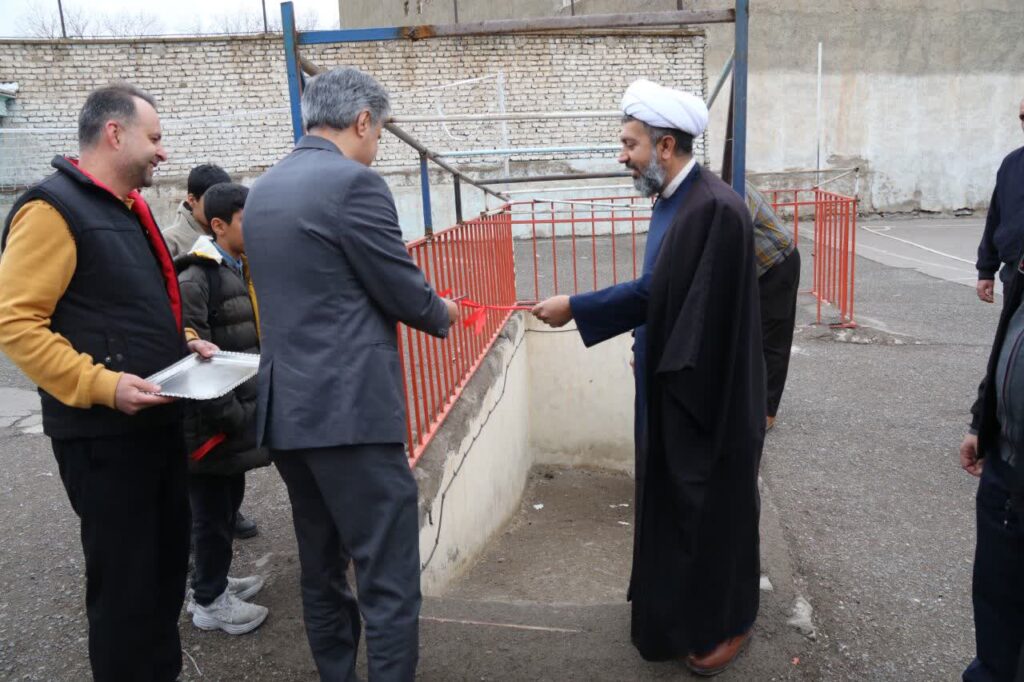 افتتاح نمازخانه دبیرستان پسرانه رزاق افشارچی زنجان