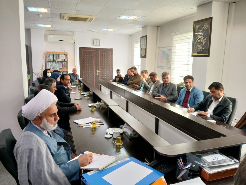 جلسه شورای اقامه نماز راه و شهرسازی