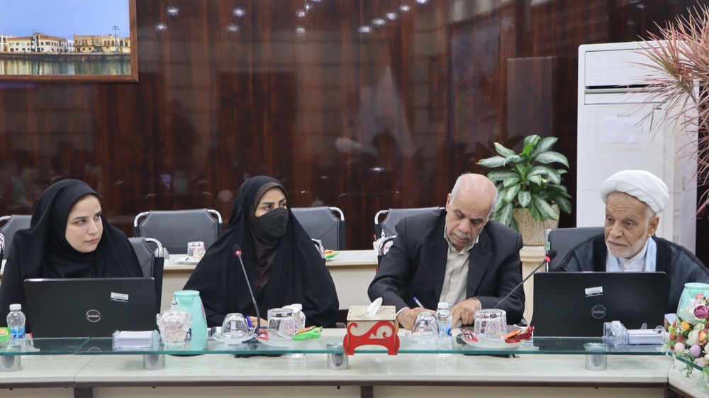 جلسه شورای اقامه نماز آموزش و پرورش استان بوشهر