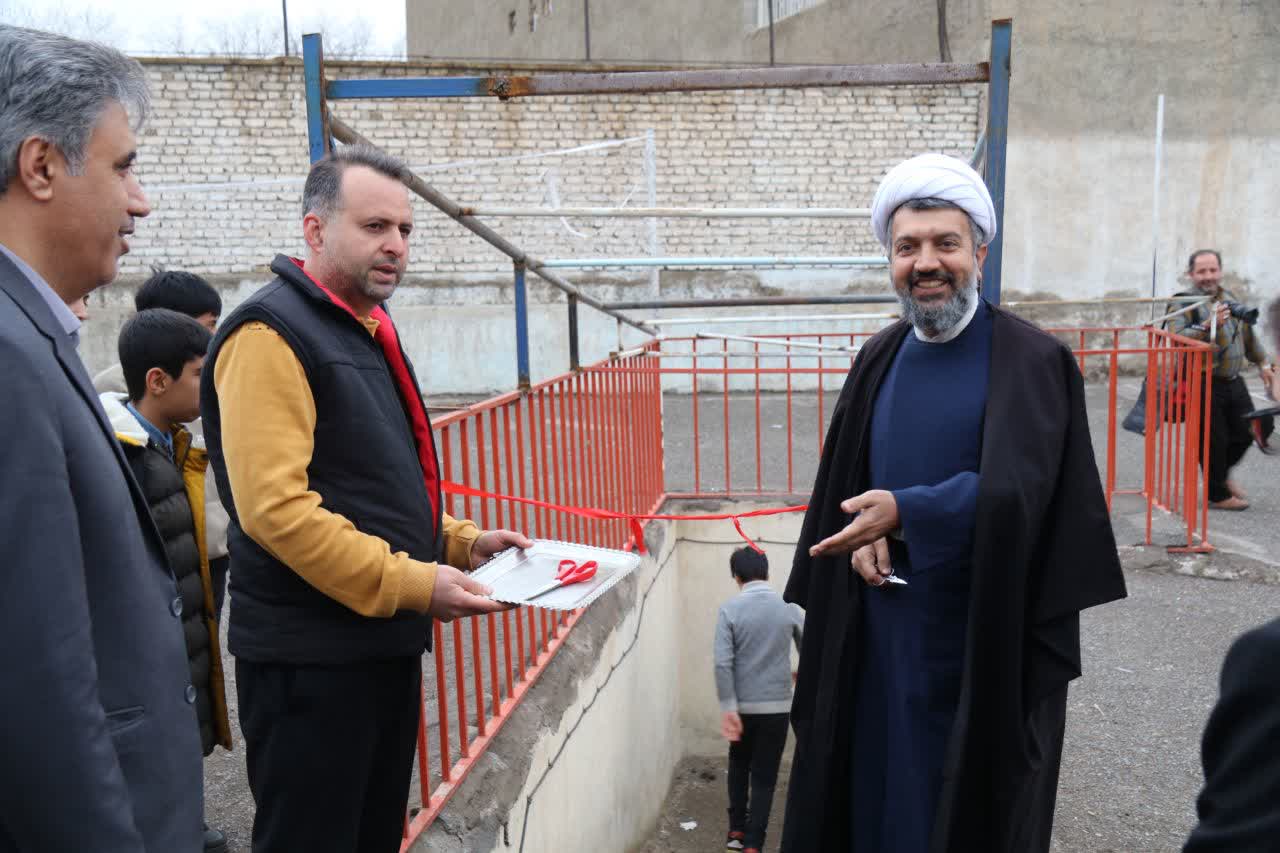 افتتاح نمازخانه دبیرستان پسرانه رزاق افشارچی زنجان