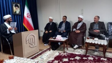 جلسه قرارگاه پشتیبانی از امور مساجد شهرستان اهر