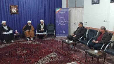 نهمین جلسه قرارگاه پشتیبانی از مساجد شهرستان آذرشهر