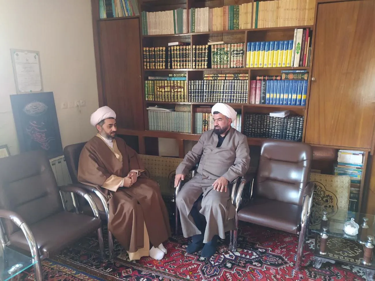 دیدار مدیر ستاد اقامه نماز با مدیر حوزه علمیه استان