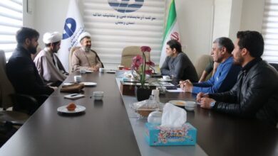 جلسه شورای اقامه نماز شرکت آزمایشگاه فنی و مکانیک خاک زنجان برگزار شد