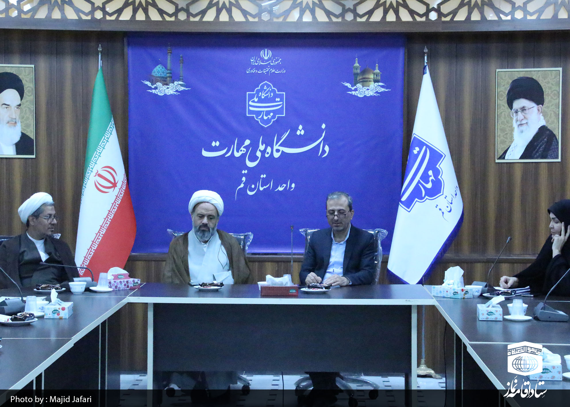 شورای اقامه نماز دانشگاه ملی مهارت قم برگزار شد