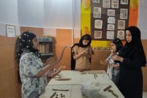 کودکان شرکتکننده در پویش ملی تسبیح در کانون پرورش فکری لرستان