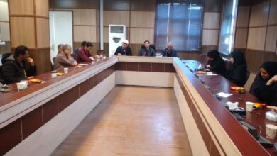 نشست نمازی در شهرستان خداآفرین