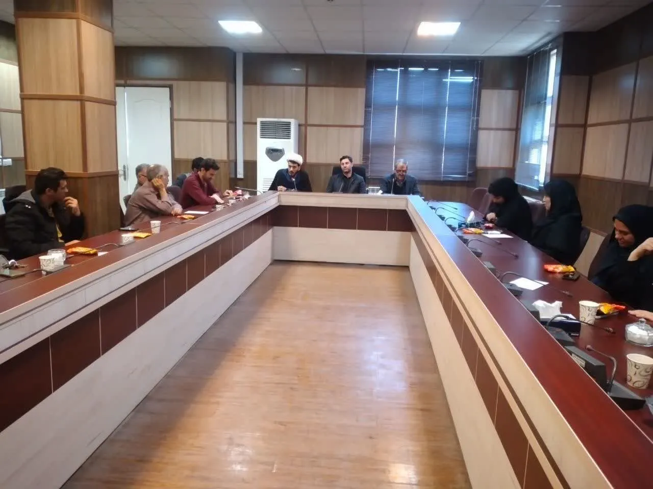 نشست نمازی در شهرستان خداآفرین