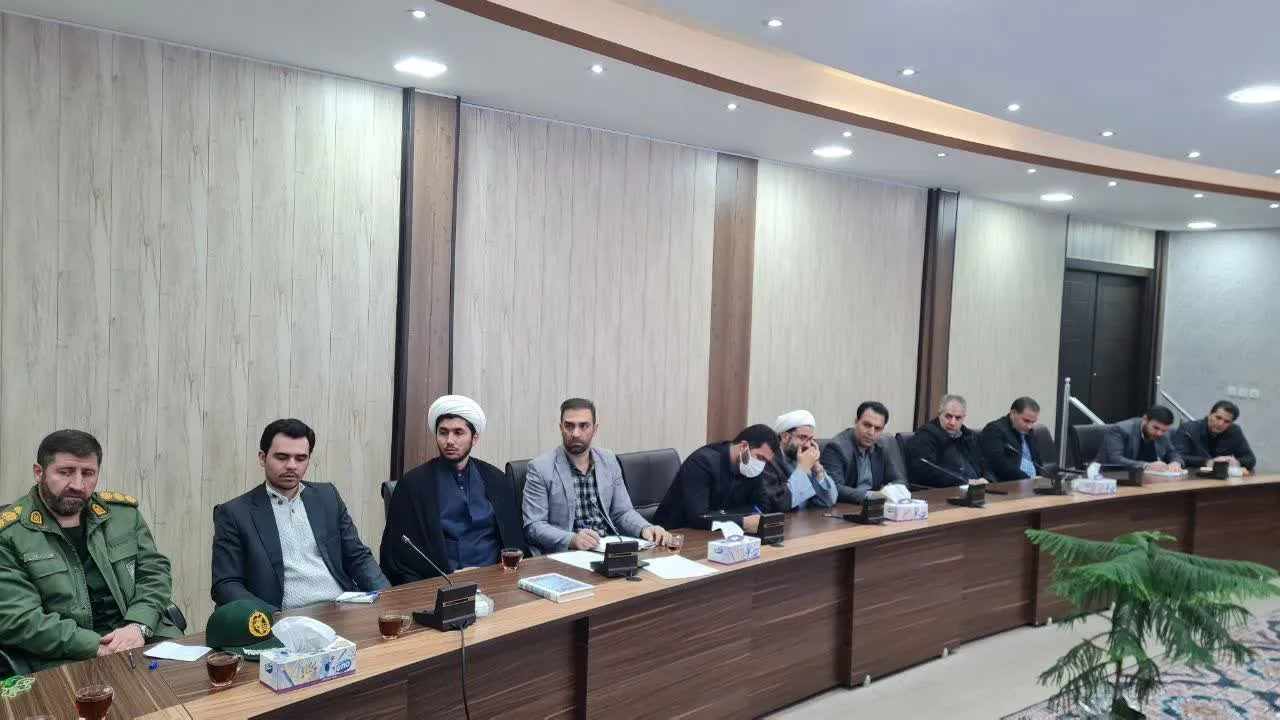 جلسه شورای اقامه نماز شهرستان ورزقان