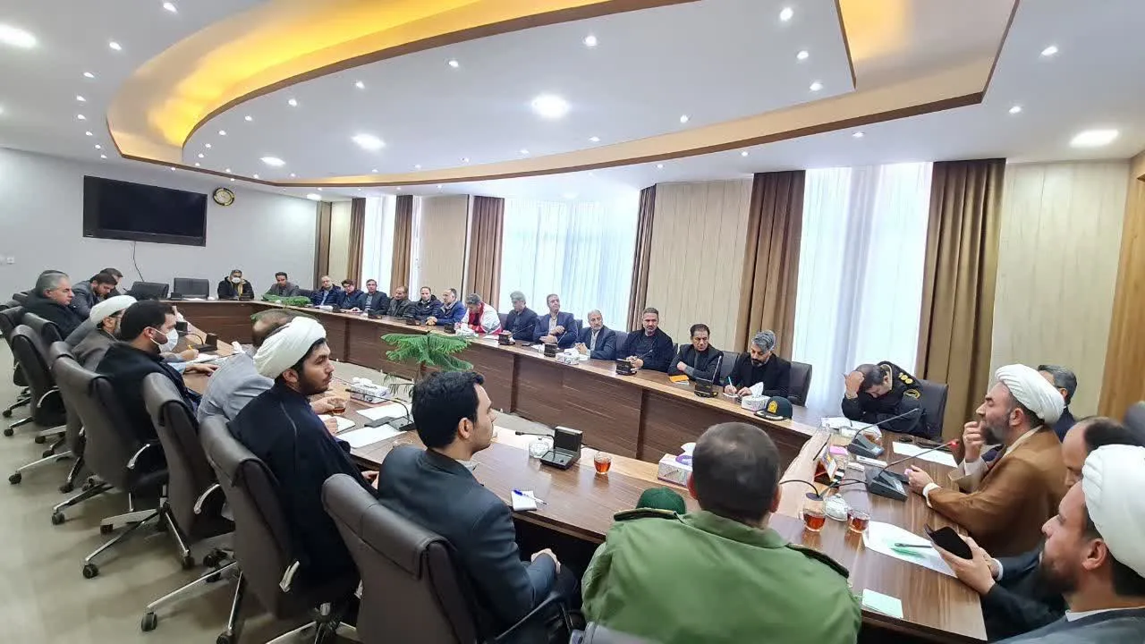 جلسه شورای اقامه نماز شهرستان ورزقان