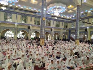 بزرگ‌ترین جشن تکلیف دانش‌آموزان پایه سوم ابتدایی شهرستان مراغه