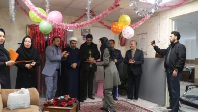 مراسم تجلیل از کارکنان شیرخوارگاه شهید ثمین تاب زنجان برگزار شد