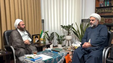 مدیر ستاد اقامه نماز استان البرز با امام جمعه مهرشهر دیدار کرد