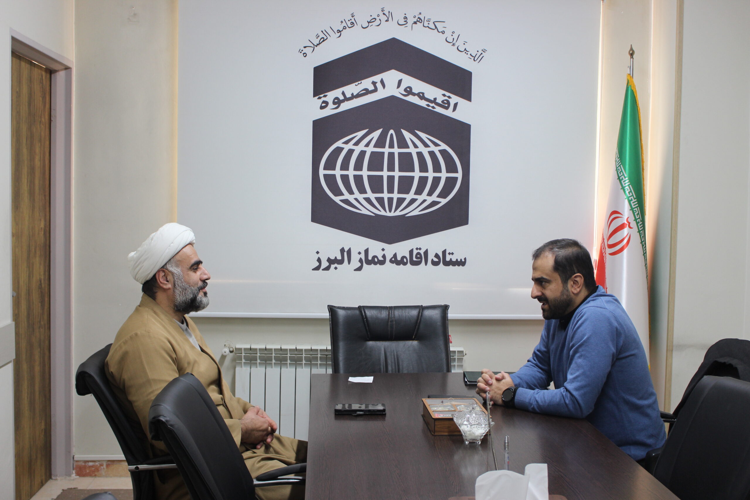 مدیرکل دفتر اجتماعی و فرهنگی استانداری البرز با مدیر ستاد اقامه نماز استان دیدار کرد