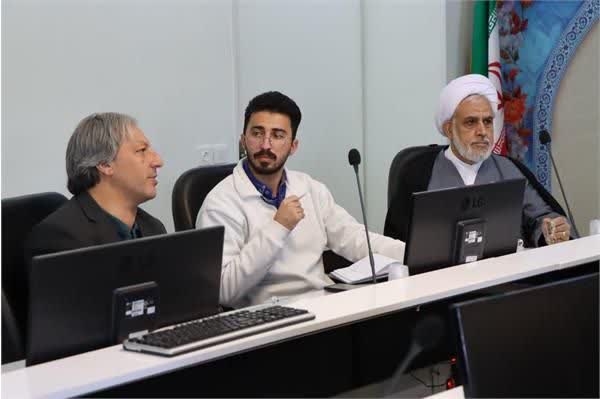 جلسه هم اندیشی مدیر ستاد اقامه نماز استان با معاون هنری و سبنمائی اداره ارشاد استان