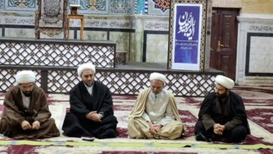 جلسه هم اندیشی روحانیون و ائمه جماعات مدارس و مساجد شهرستان بم