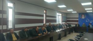 جلسه شورای اقامه نماز شهرستان ازنا با حضور امام جمعه و فرماندار