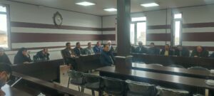 جلسه شورای اقامه نماز شهرستان ازنا با حضور امام جمعه و فرماندار