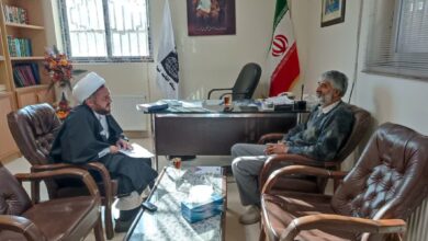 گفت و گوی نماینده بیمارستان نبی اکرم زاهدان با مدیر ستاد اقامه نماز