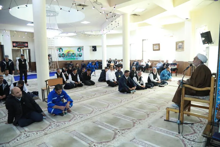 شورای اقامه نماز شرکت پالایشگاه گاز شهید هاشمی‌نژاد برگزار شد