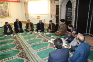 شورای اقامه نماز سازمان مدیریت و برنامه ریزی خراسان رضوی برگزار شد