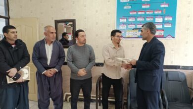از معلمان پرورشی و امامان جماعت مدارس شهرستان دیواندره تجلیل شد