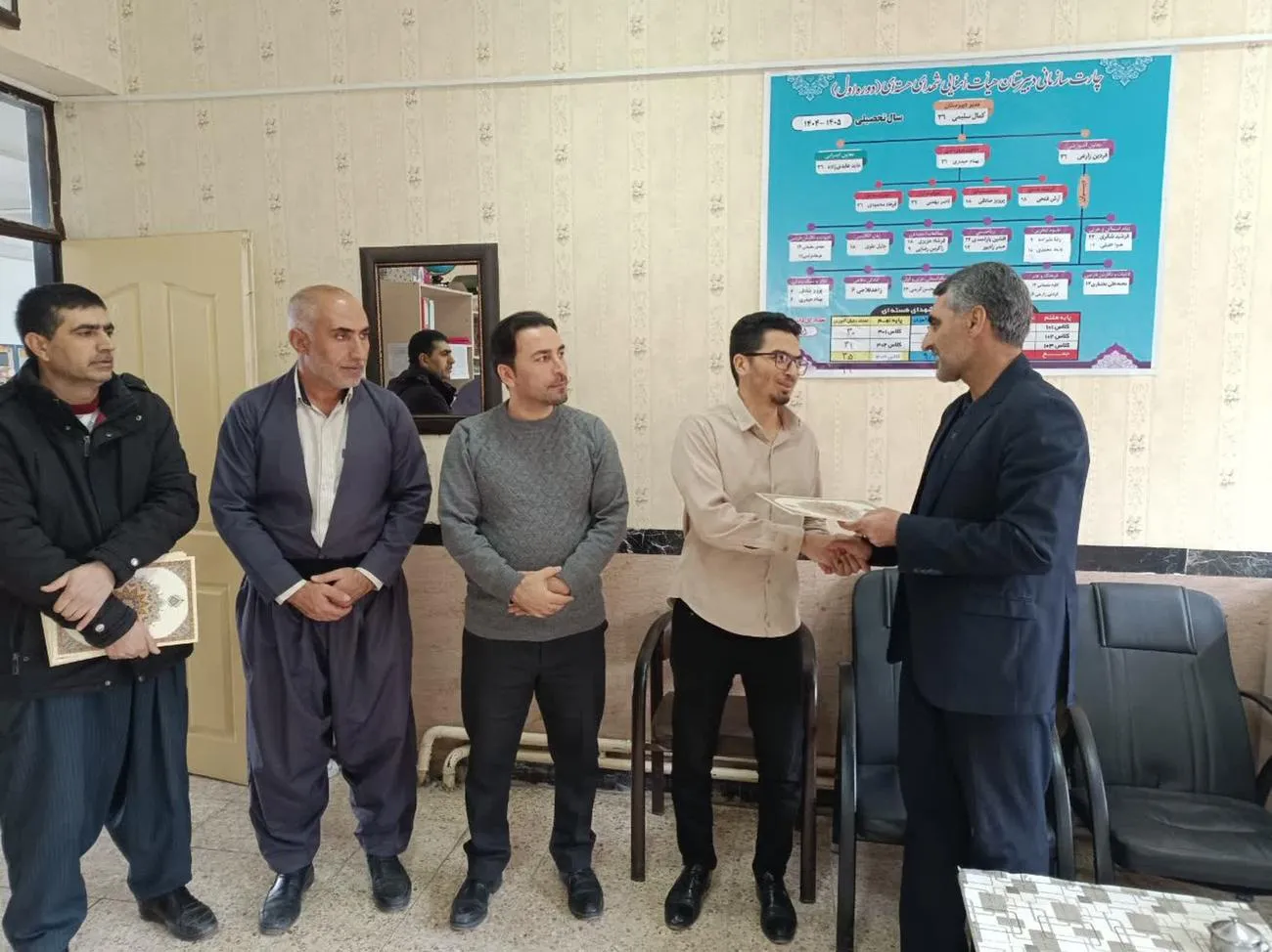از معلمان پرورشی و امامان جماعت مدارس شهرستان دیواندره تجلیل شد