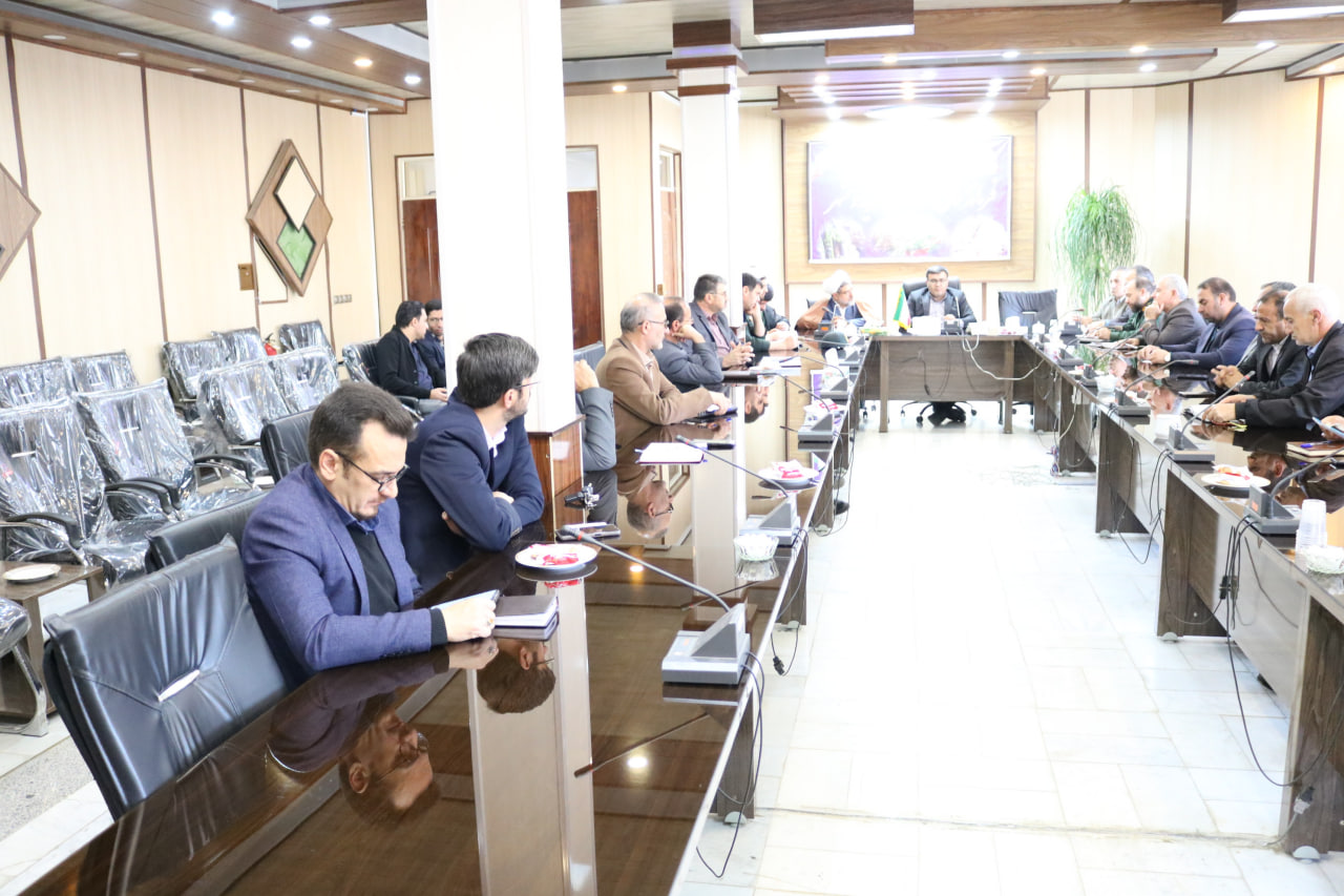 جلسه شورای اقامه نماز شهرستان فریدونشهر اصفهان