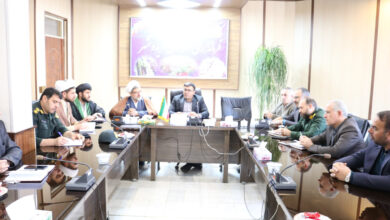 جلسه شورای اقامه نماز شهرستان فریدونشهر اصفهان