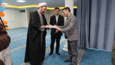 از خادمان نماز ستاد دانشگاه علوم پزشکی ارومیه تجلیل شد