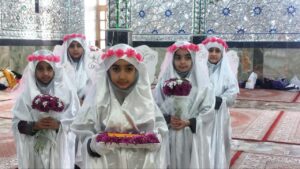 جشن تکلیف دانش آموزان پایه سوم مدارس منطقه امامزاده-بادرود شهرستان نطنز اصفهان