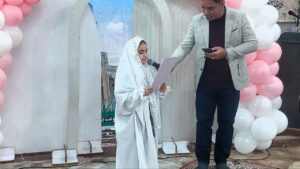 جشن تکلیف دانش آموزان پایه سوم مدارس منطقه امامزاده-بادرود شهرستان نطنز اصفهان