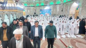 جشن تکلیف دانش آموزان پایه سوم مدارس منطقه امامزاده-بادرود شهرستان نطنز اصفهان