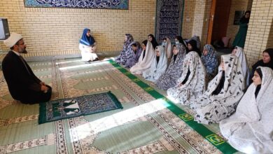 نشست پرسشوپاسخ نماز دانشآموزی در شهرستان سیروان