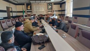 دومین جلسه ستاد اعتکاف استان در فرمانداری شهرکرد برگزار شد