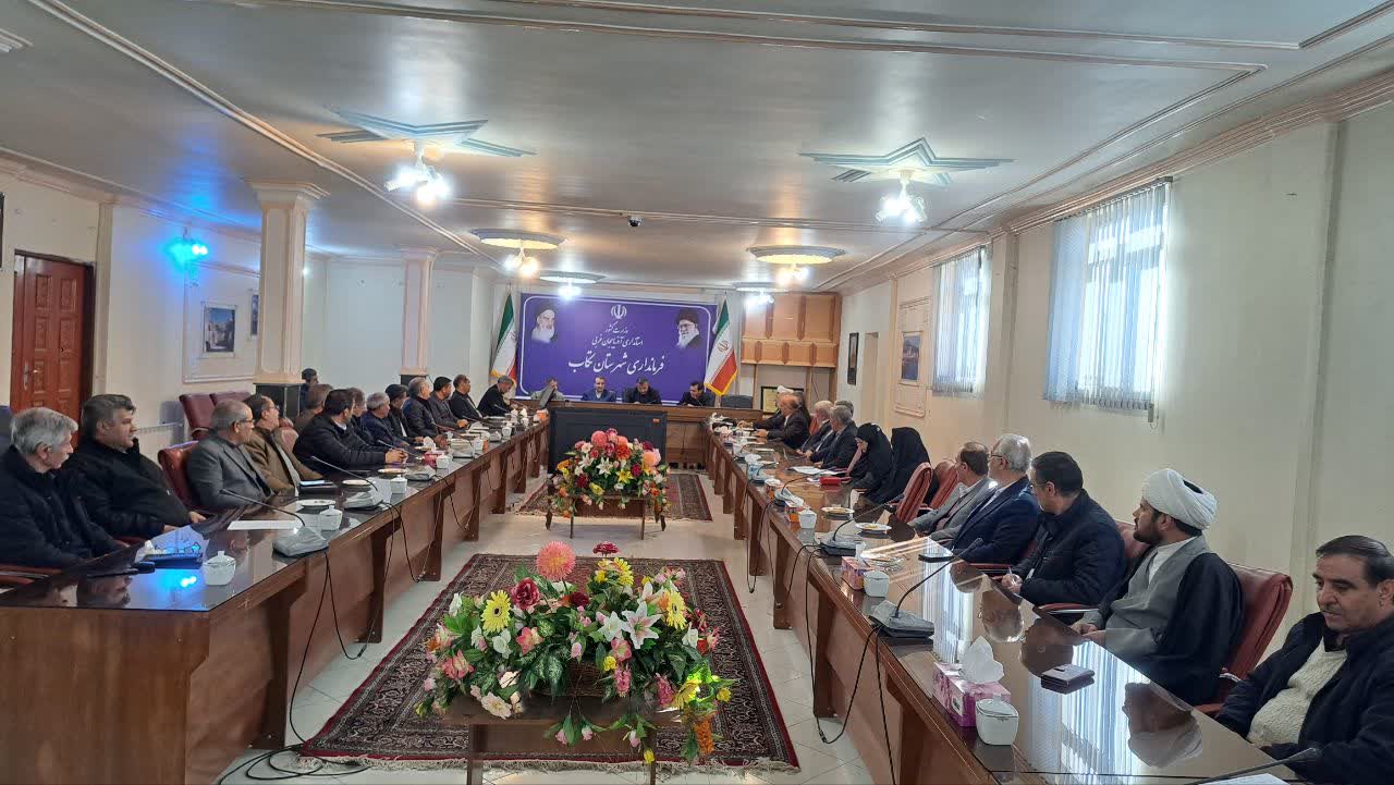 جلسه مشترک بررسی وضعیت نماز خانه‌ های بین‌ راهی شهرستان تکاب برگزار شد