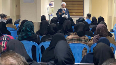 بازدید از نمازخانه در حال احداث بیمارستان