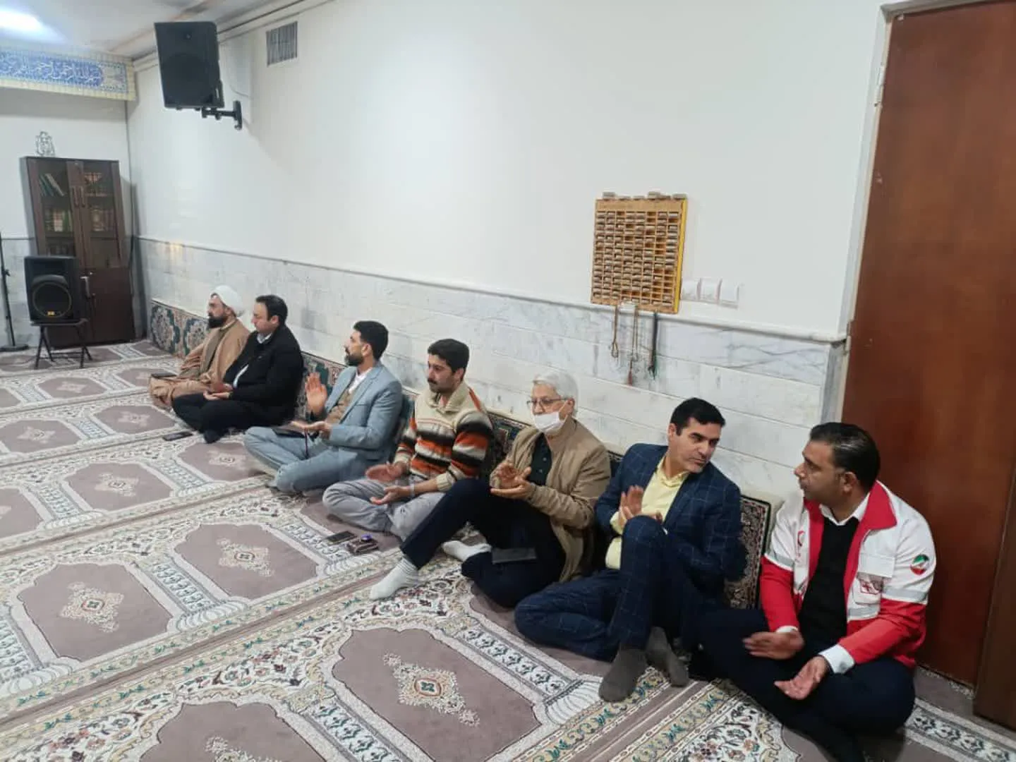 سخنرانی مدیر ستاد اقامه نماز استان سمنان در جمع هلالاحمر همزمان با میلاد حضرت زهرا(س) برگزار شد