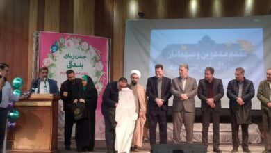 آیین جشن نومکلفین شهرداری سمنان با حضور مدیر ستاد اقامه نماز برگزار شد