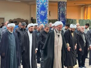آیین اقامه نماز جماعت ظهر و عصر در دانشگاه سمنان برگزار شد