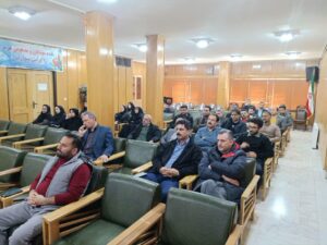 برگزاری جلسه تبیین برنامه‌های اقامه نماز با مدیران و رابطین اداره‌کل صنعت برگزار شد