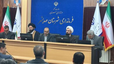 جلسه شورای اقامه نماز شهرستان مهدی‌شهر برگزار شد