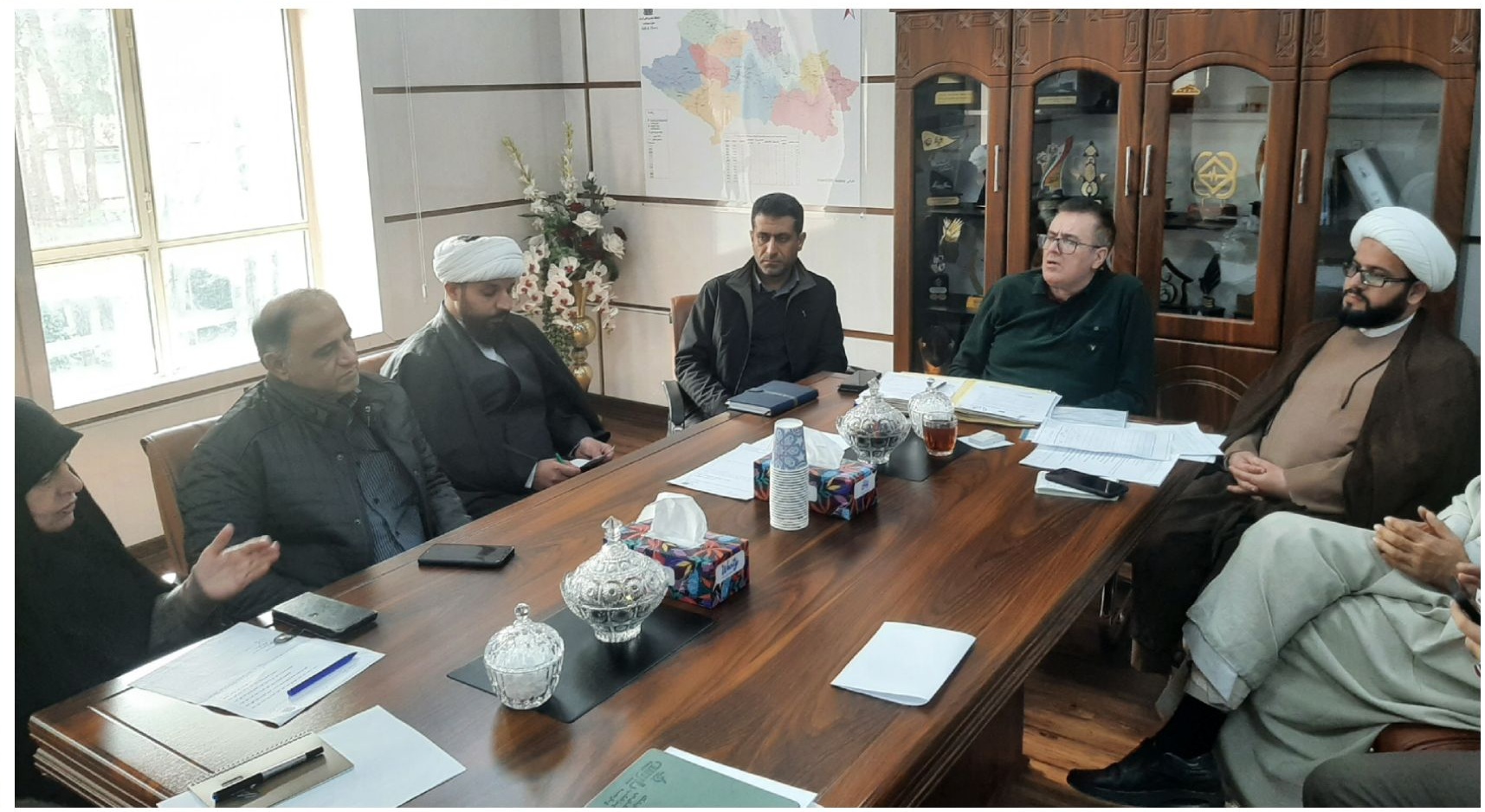 جلسه شورای اقامه نماز دانشگاه علوم پزشکی لرستان با حضور مسئولین