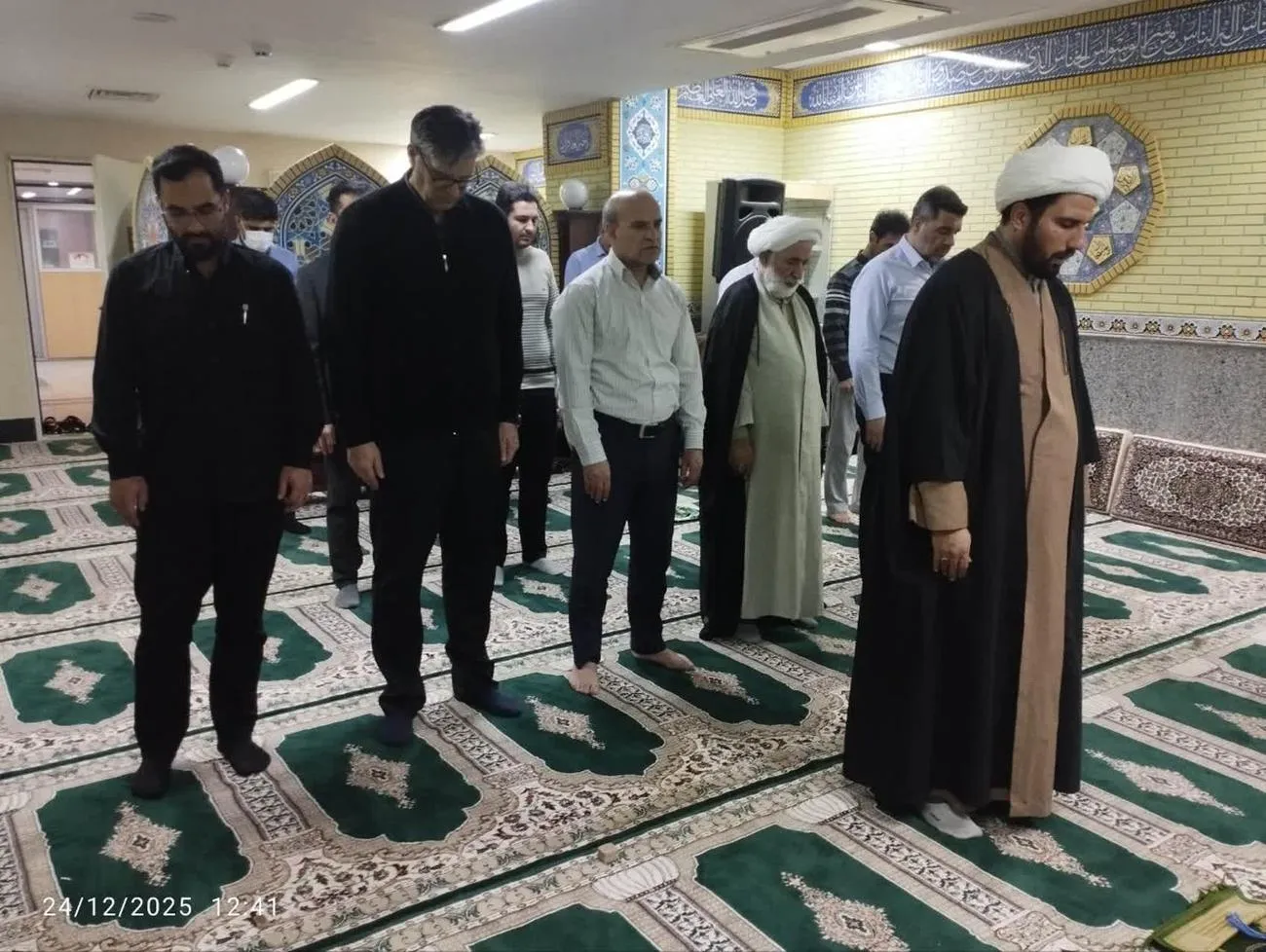 جلسه شورای اقامه نماز اداره کل تامین اجتماعی استان کرمانشاه -2