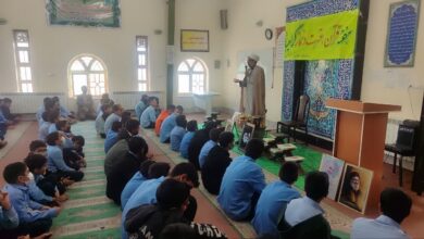 گفتمان نماز شناسی ویژه دانش اموزان دبیرستان انقلاب شهرستان خوسف برگزار شد