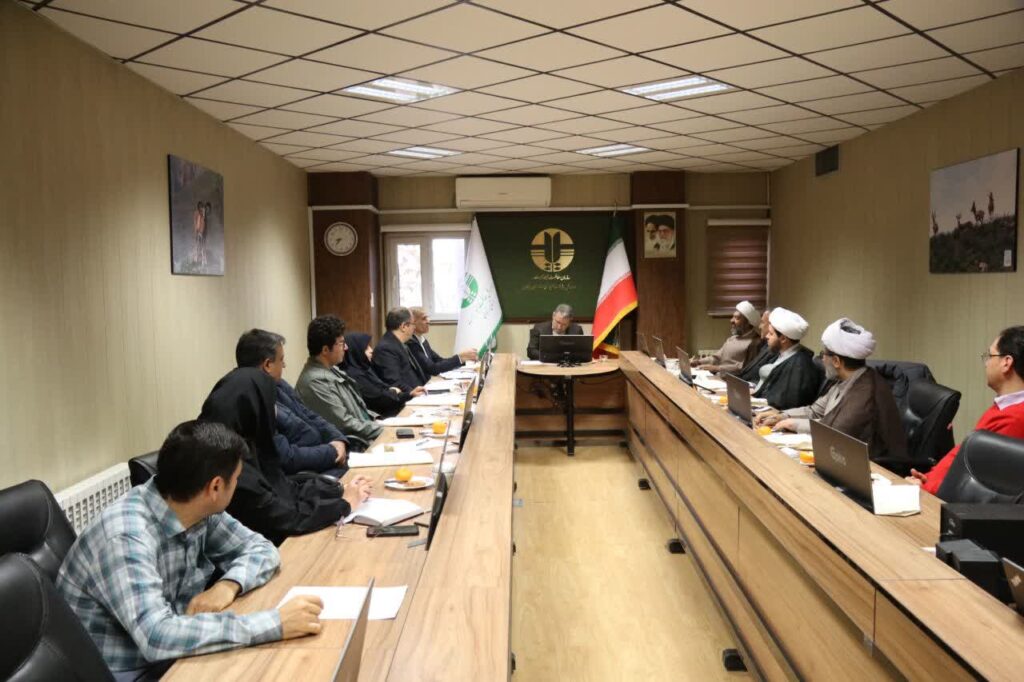 نشست هم اندیشی مساجد سبز در اداره کل حفاظت محیط زیست زنجان