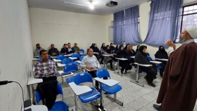 کرسی آزاداندیشی با موضوع «نماز و امر به معروف و نهی از منکر»در دانشگاه جامع علمی کربردی استان برگزار شد